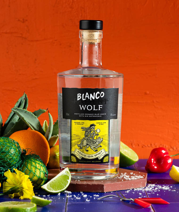 Blanco Wolf First Ever Agave Gin Spirit Patient Wolf Gin blanco-wolf-first-ever-agave-gin-spirit-patient-wolf-gin
